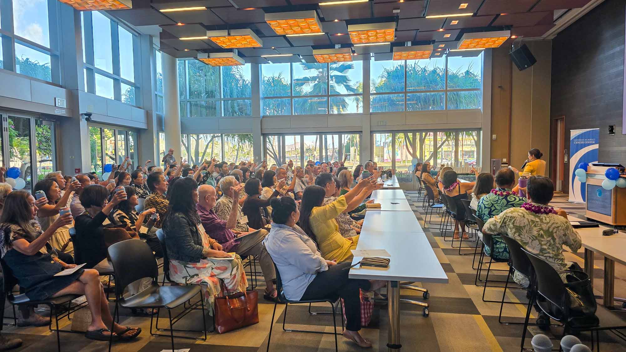 Toast to Hope audience